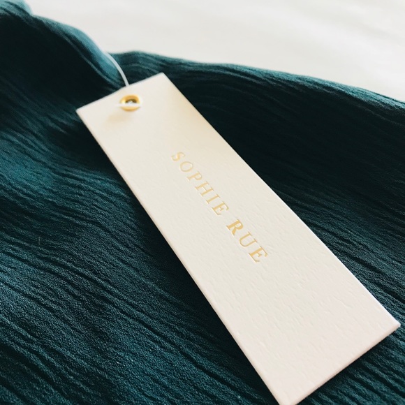 NWT Sophie Rue Shear Detail Tank - Picture 3 of 3